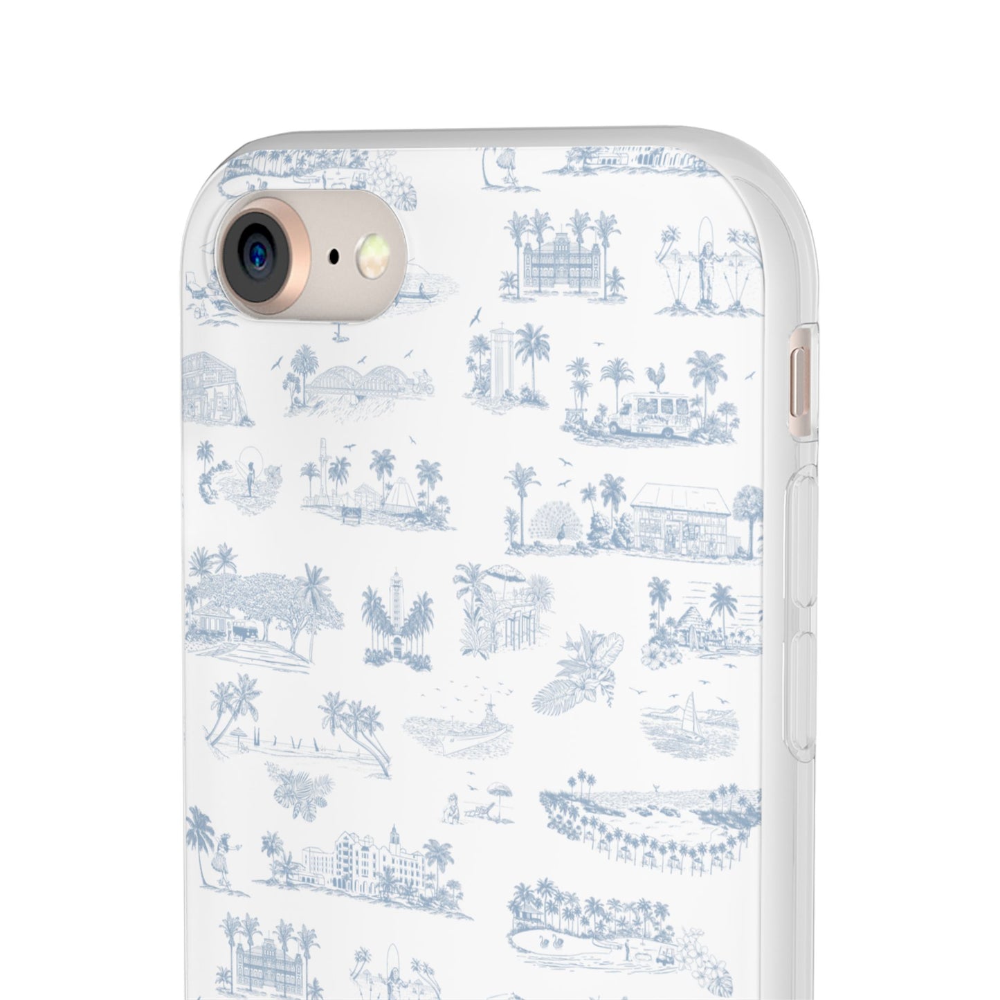 Oahu Transparent Cover for iPhone