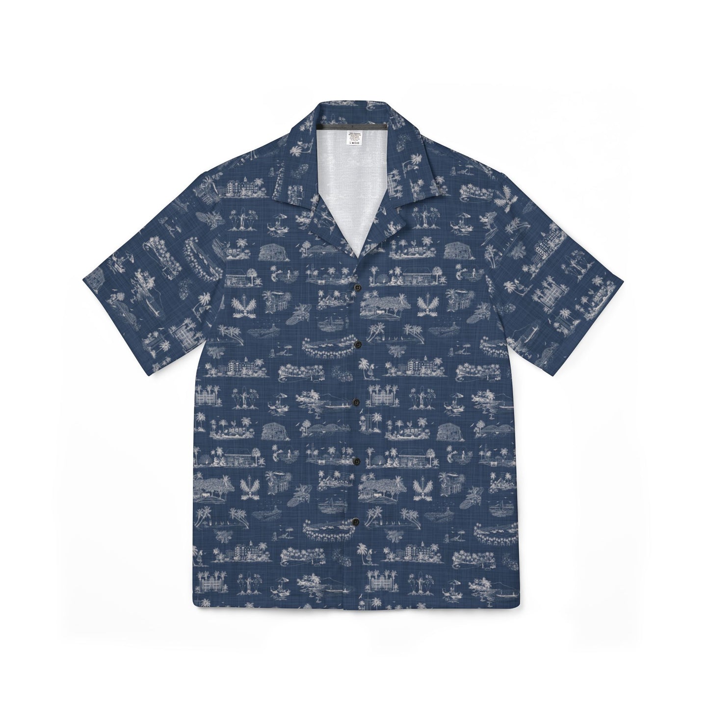 Oahu Men's Hawaiian Camp Shirt