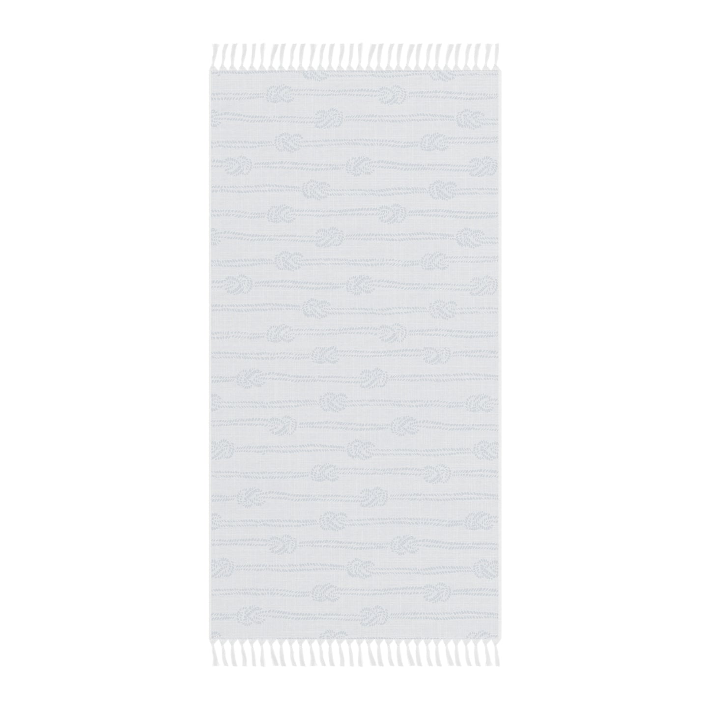 Aloha Rope Boho Beach Cloth Towel Black