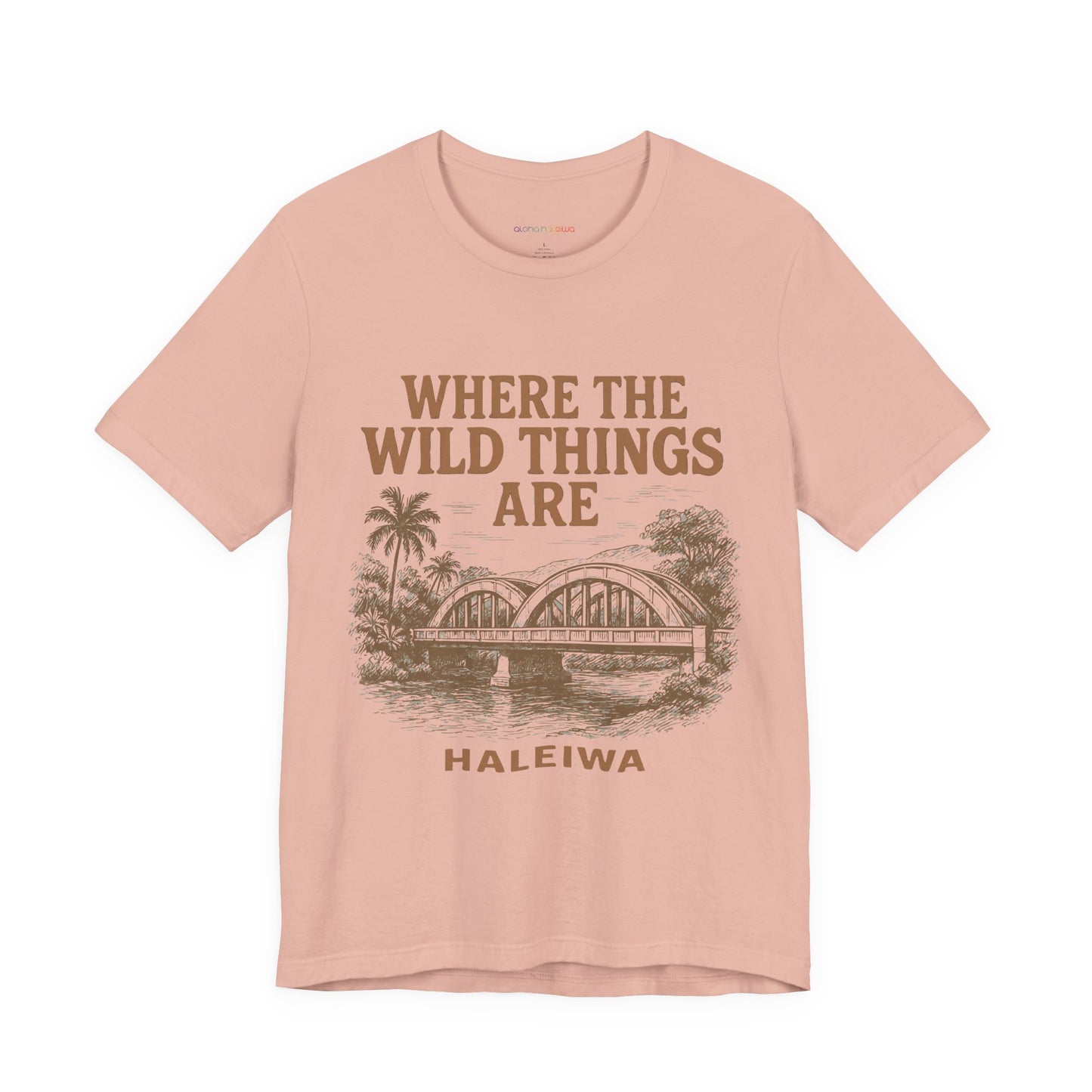 Haleiwa Wild Things Unisex Short Sleeve Tee