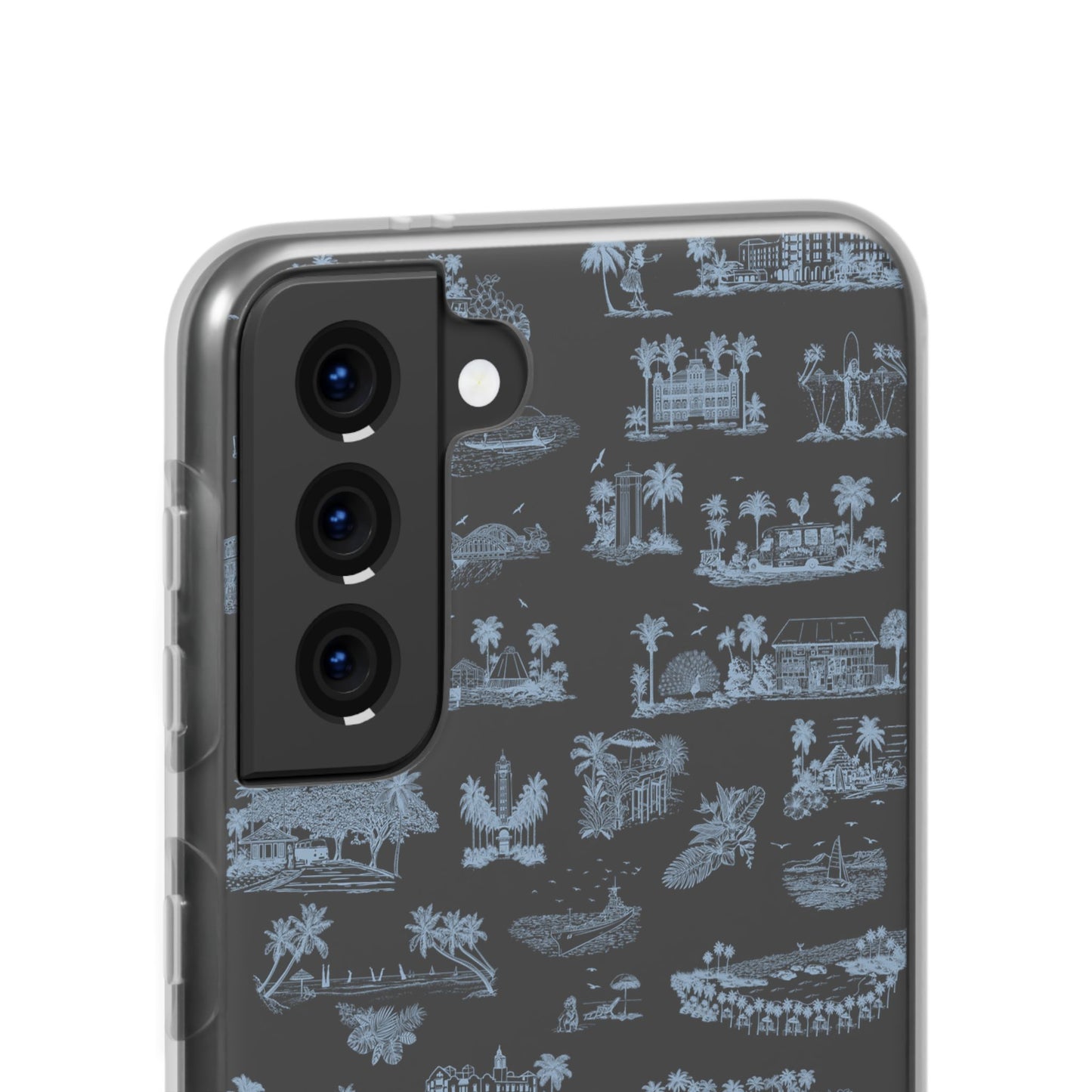 Oahu Transparent Cover for iPhone