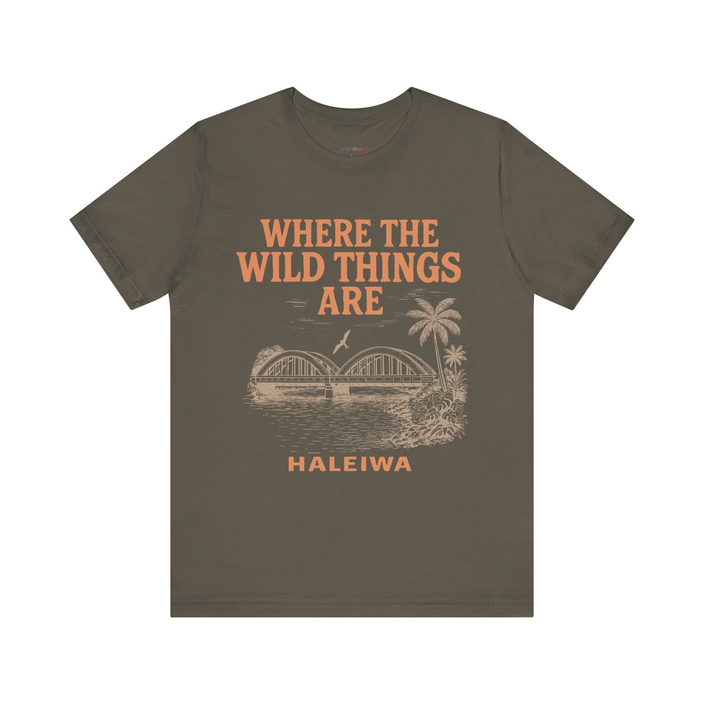 Haleiwa Wild Things Unisex Short Sleeve Tee