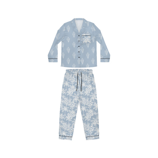 Tropical Shell Women's Satin Pajamas