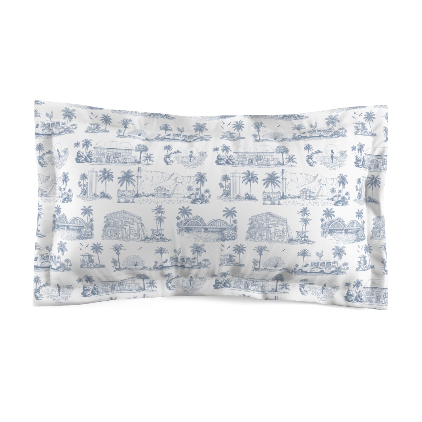 North Shore Pillow Sham light blue