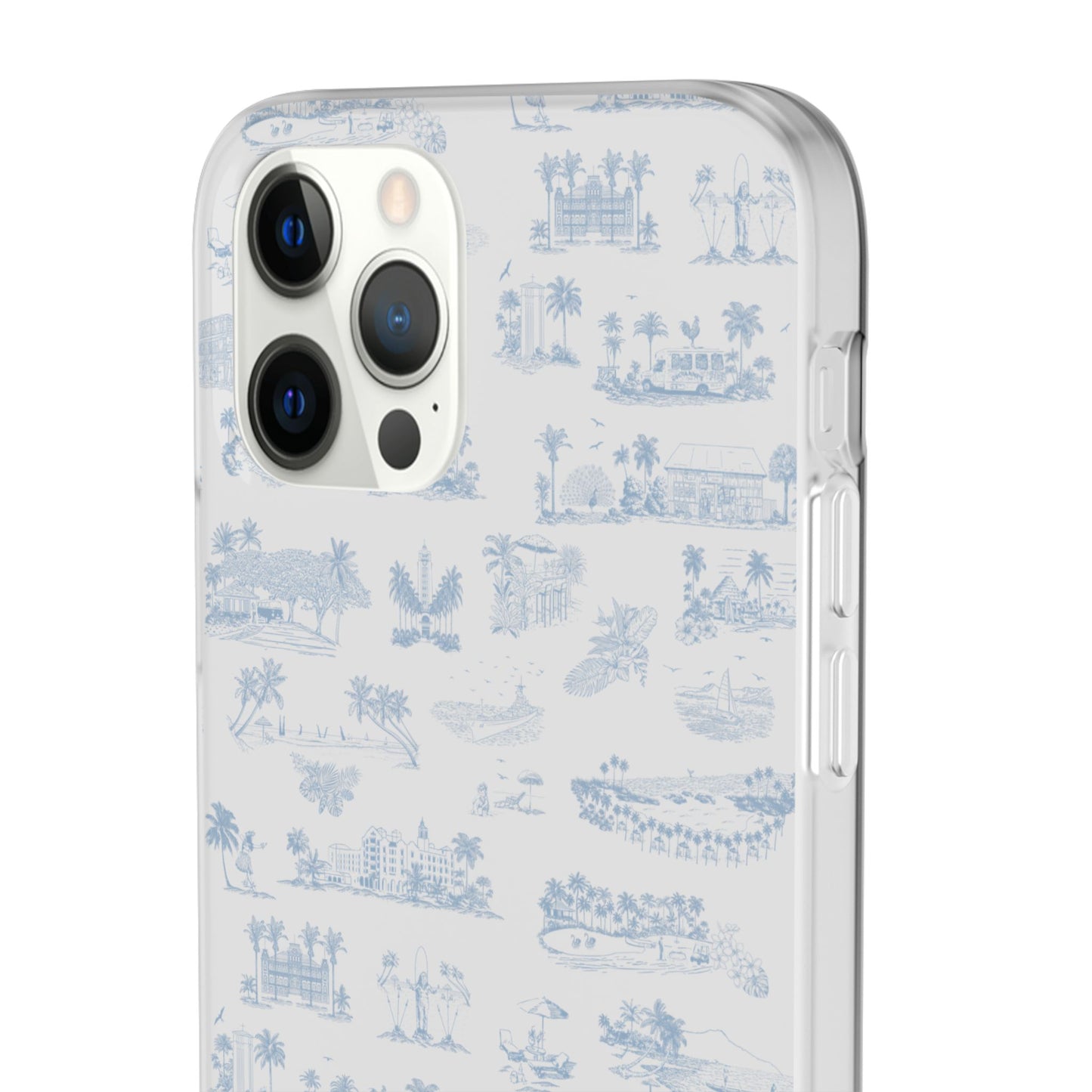 Oahu Transparent Cover for iPhone