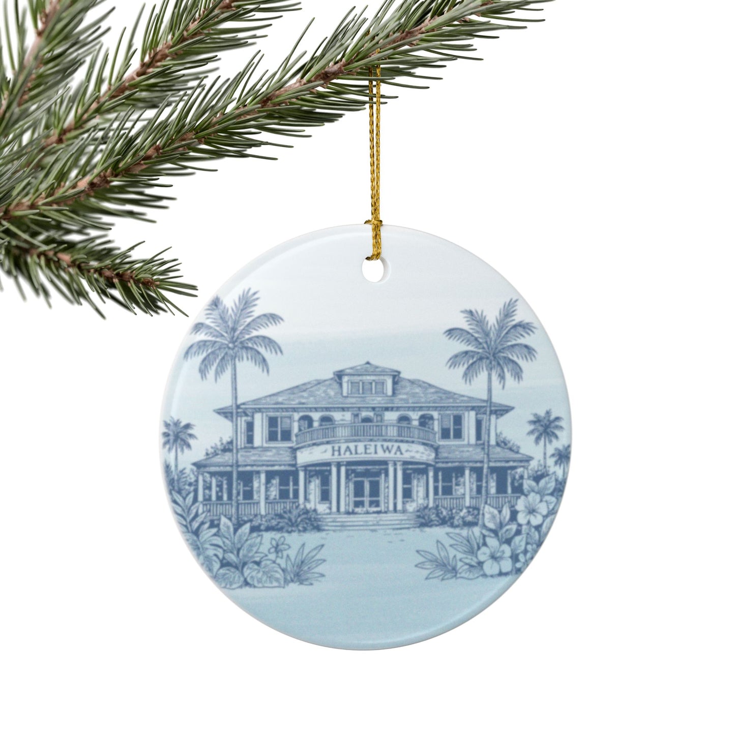 Hotel Haleiwa Ornament
