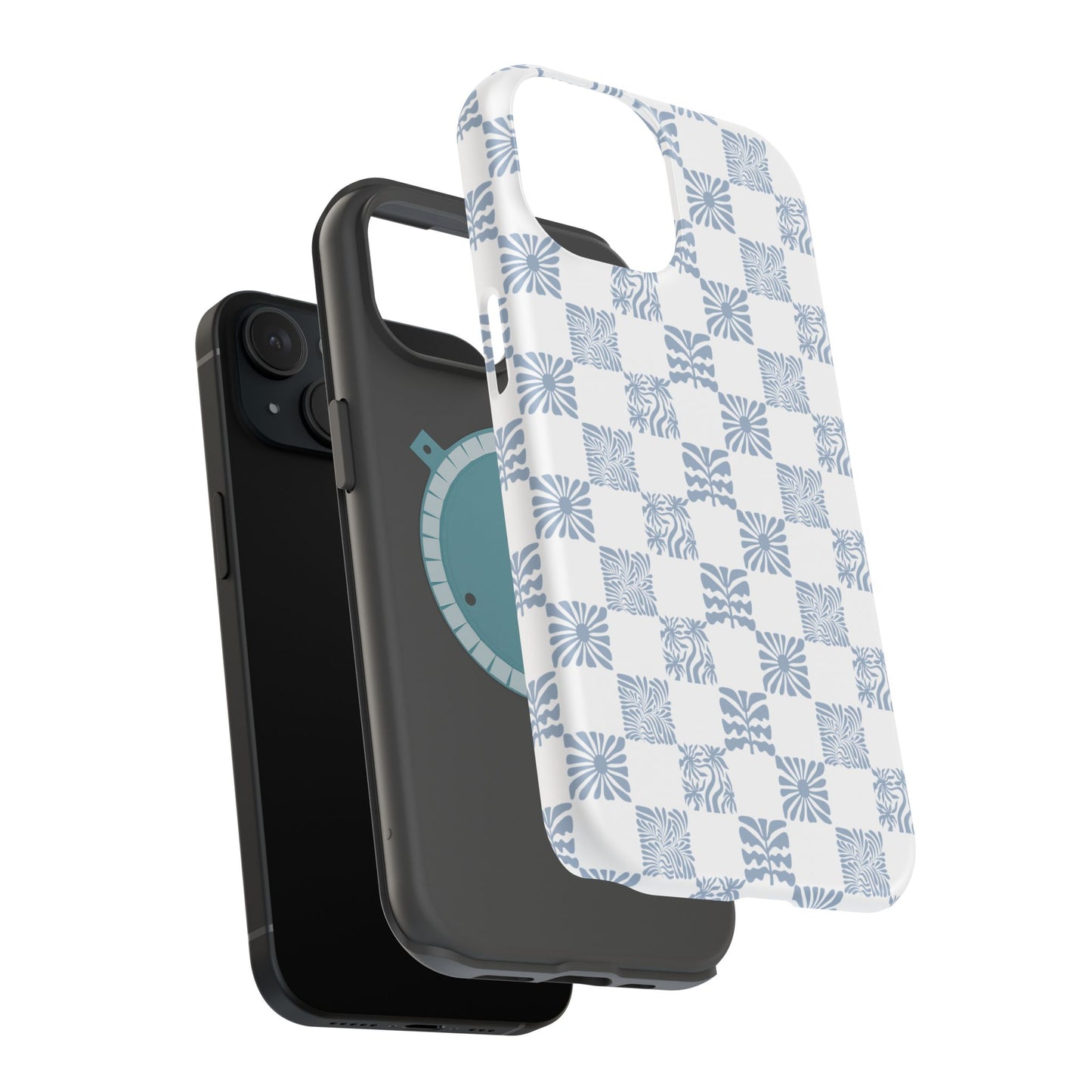 Checker Magnetic Tough Phone Cases