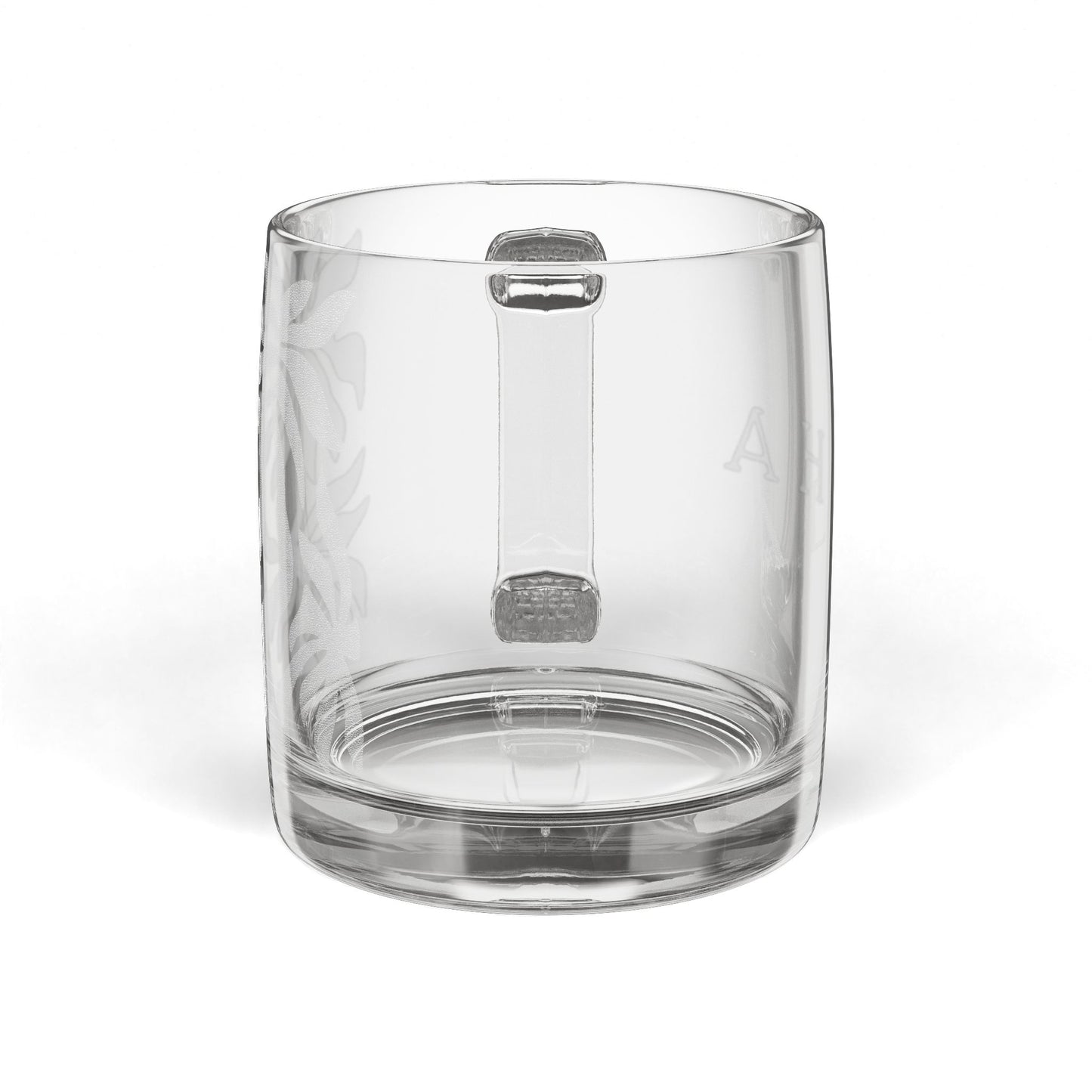 Aloha Glass Engraved Coffee Mug