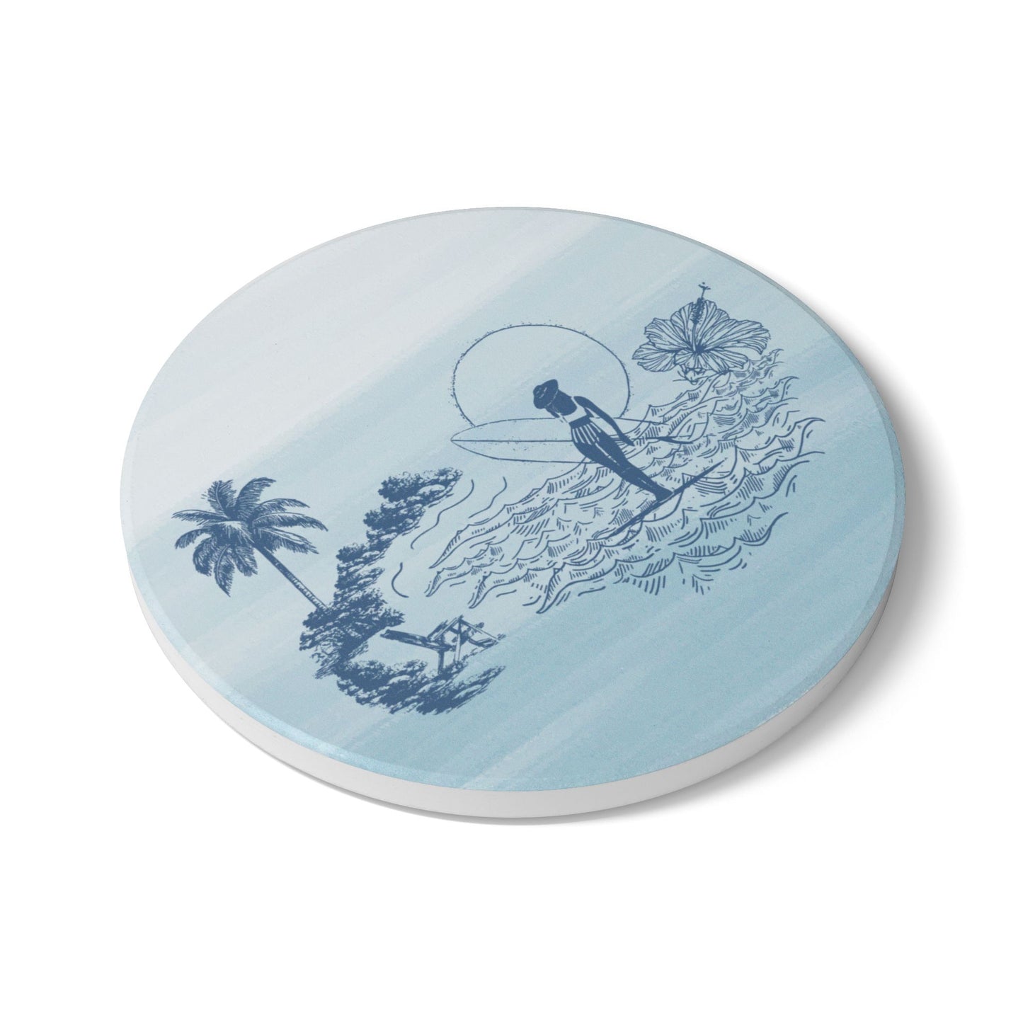 Haleiwa Surfer Girl Coaster