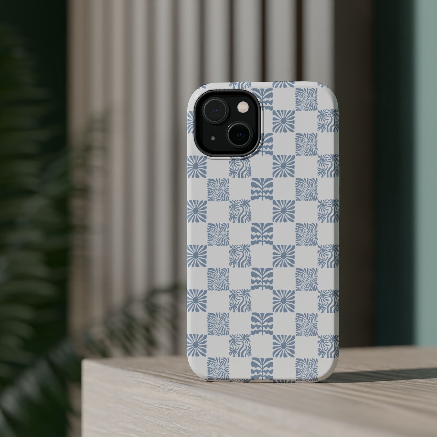 Checker Magnetic Tough Phone Cases