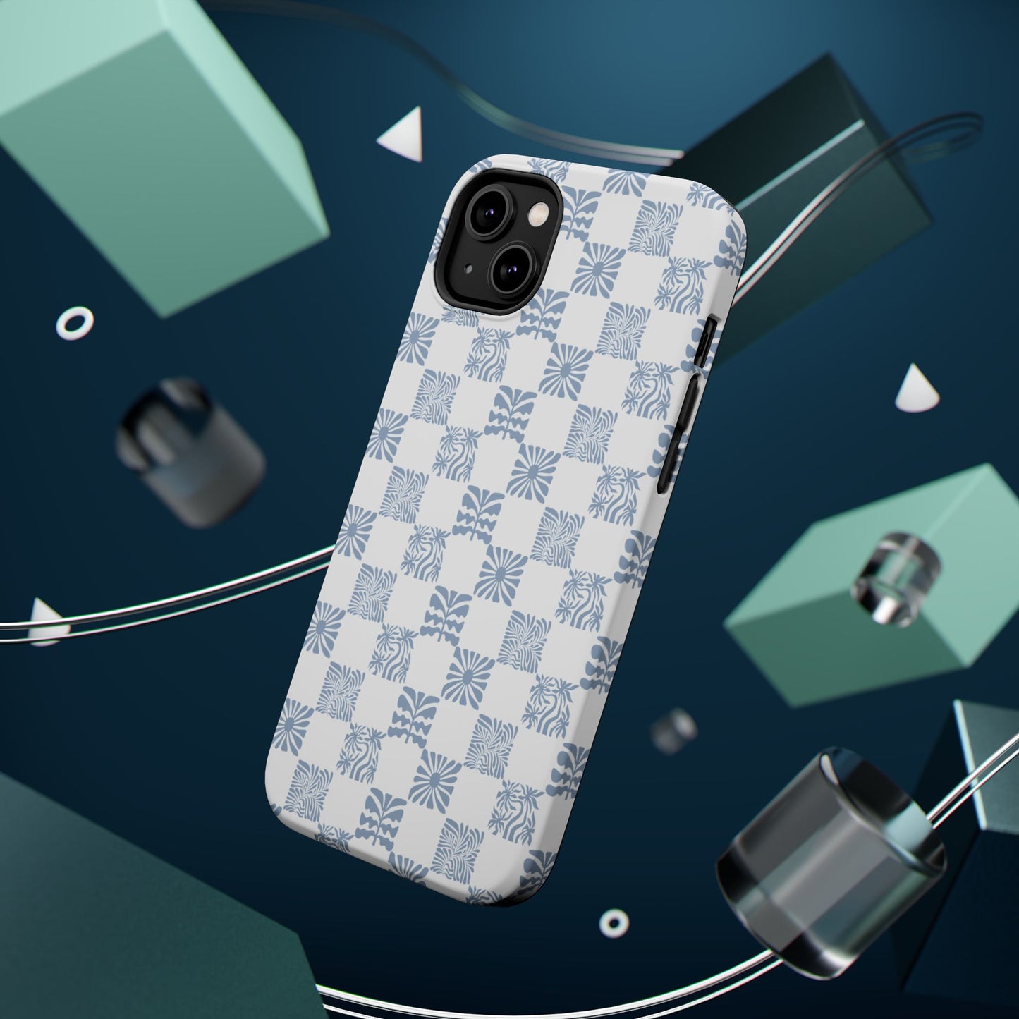 Checker Magnetic Tough Phone Cases
