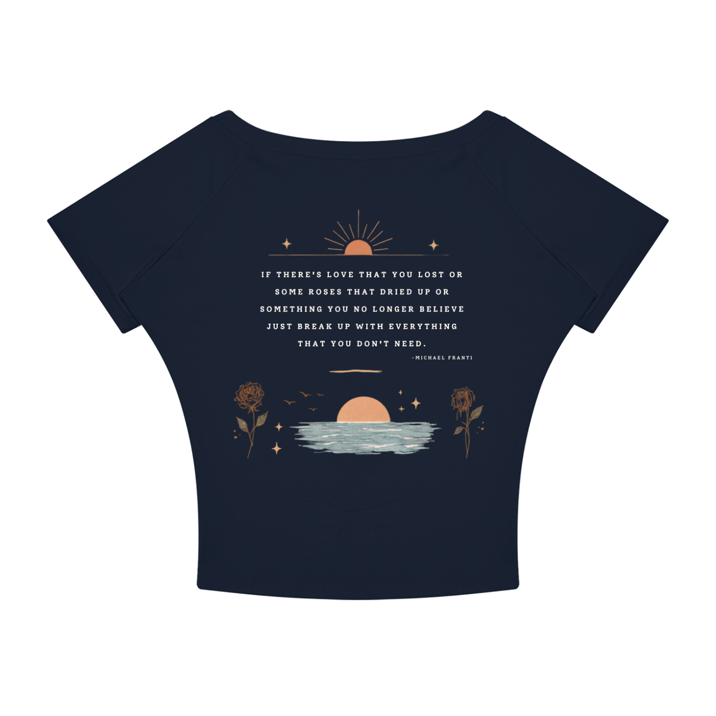 Women’s Boatneck Break up TShirt