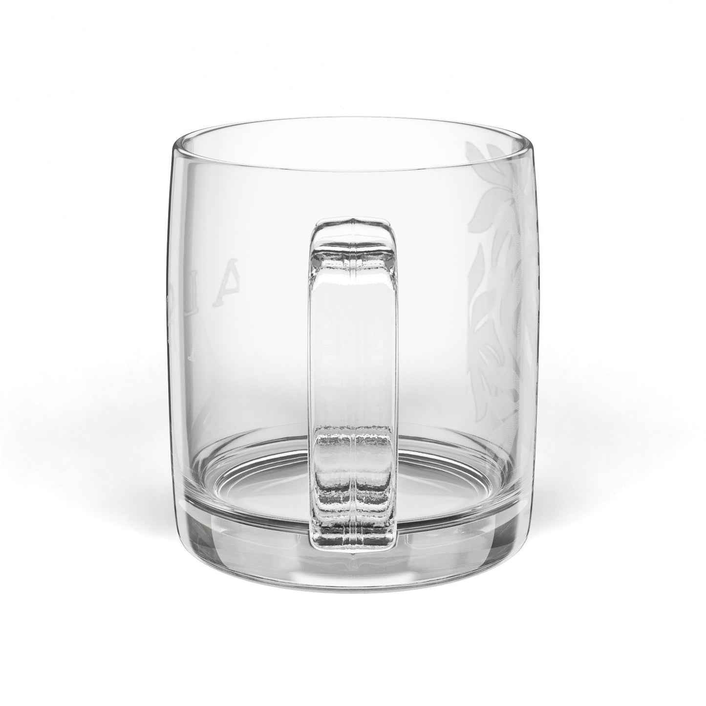 Aloha Glass Engraved Coffee Mug