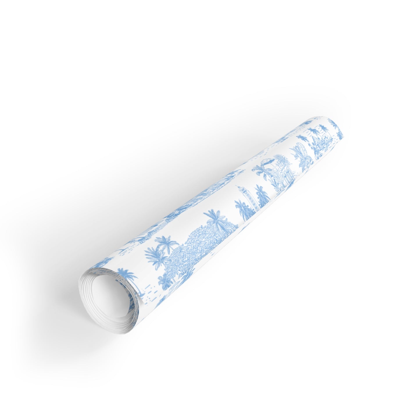Oahu Wrapping Paper Beach Blue