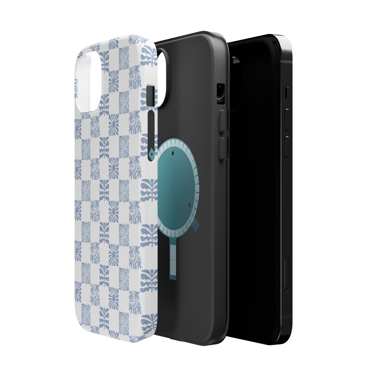 Checker Magnetic Tough Phone Cases