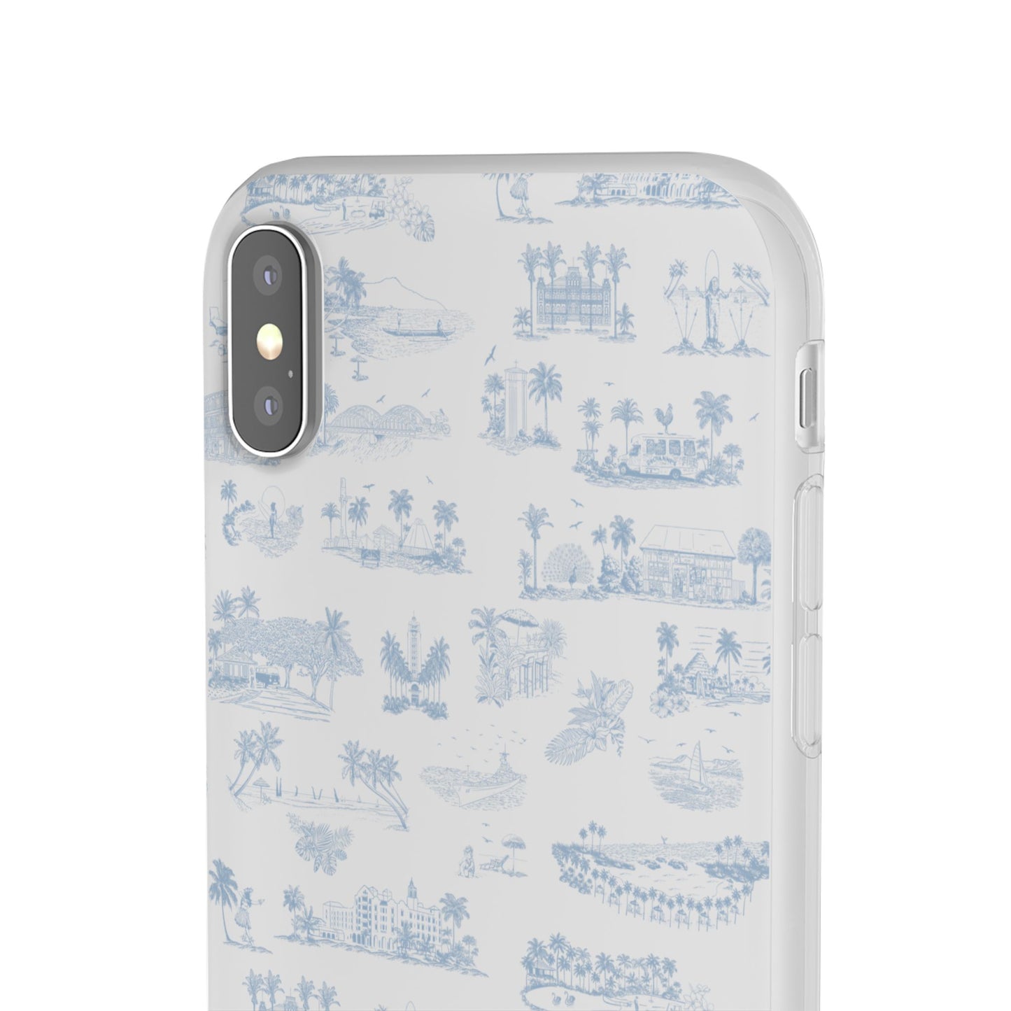 Oahu Transparent Cover for iPhone