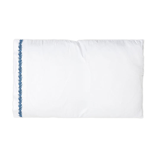 Copy of Maile Lei Edge Microfiber Pillowcase — Soft White Decorative Trim