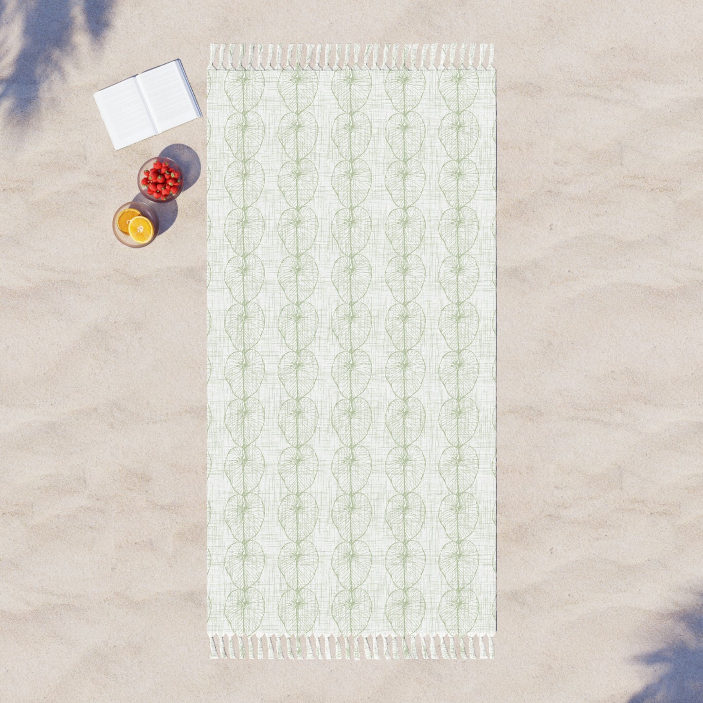 Leaf Boho Cloth Beach Towel