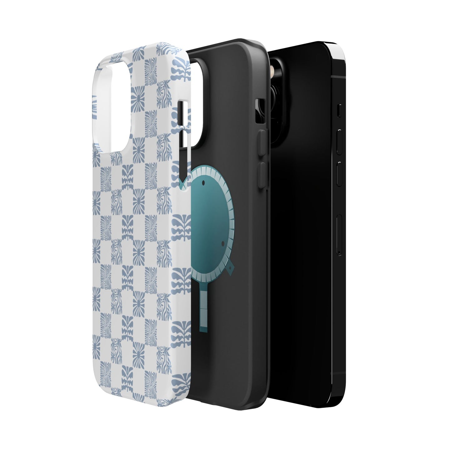 Checker Magnetic Tough Phone Cases