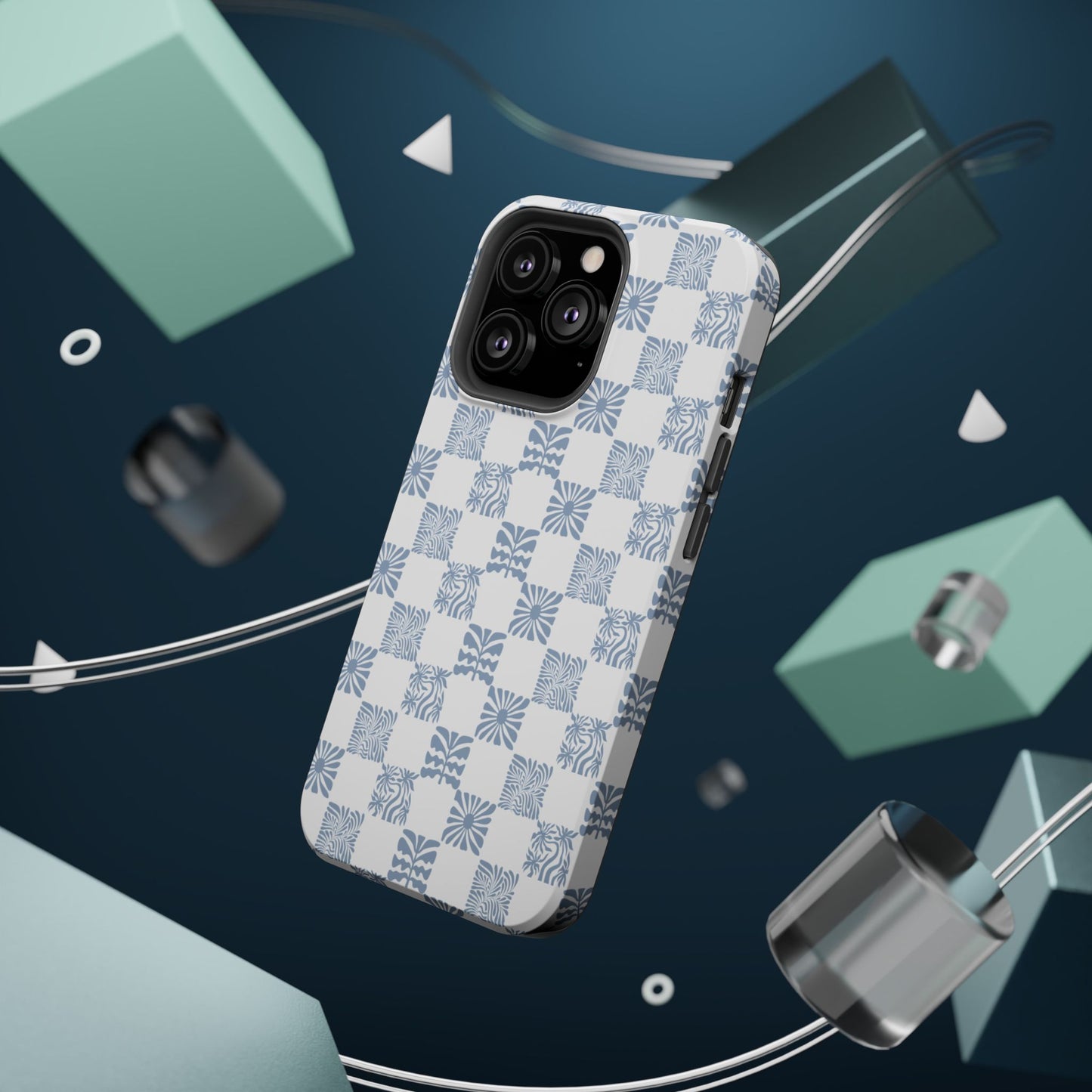 Checker Magnetic Tough Phone Cases