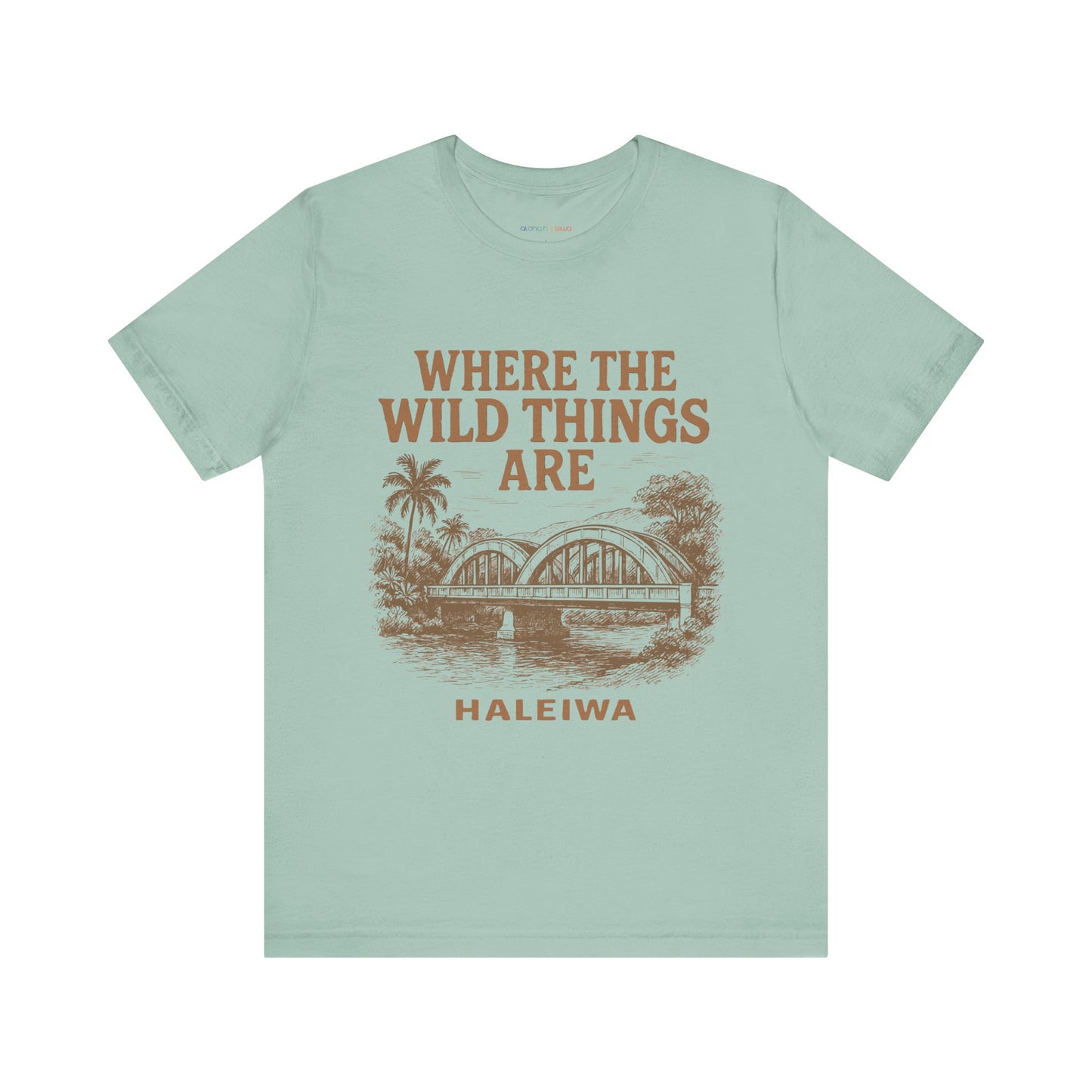 Haleiwa Wild Things Unisex Short Sleeve Tee