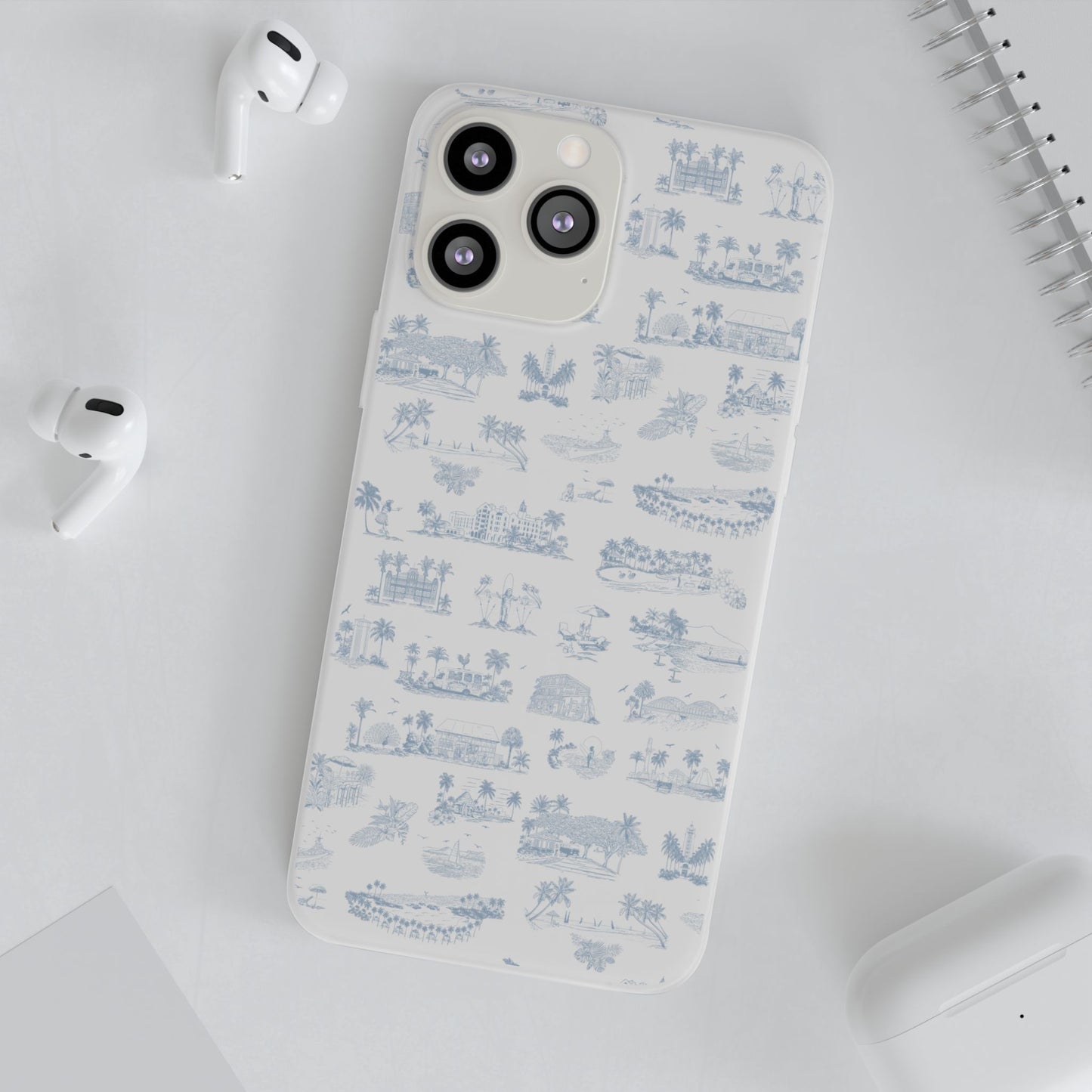 Oahu Transparent Cover for iPhone