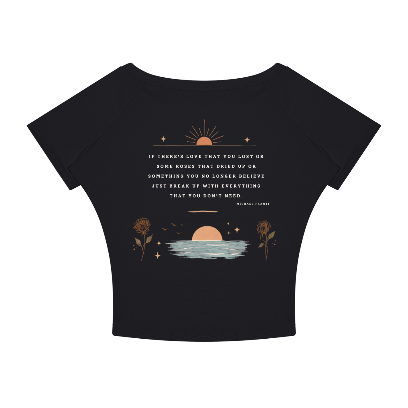 Women’s Boatneck Break up TShirt