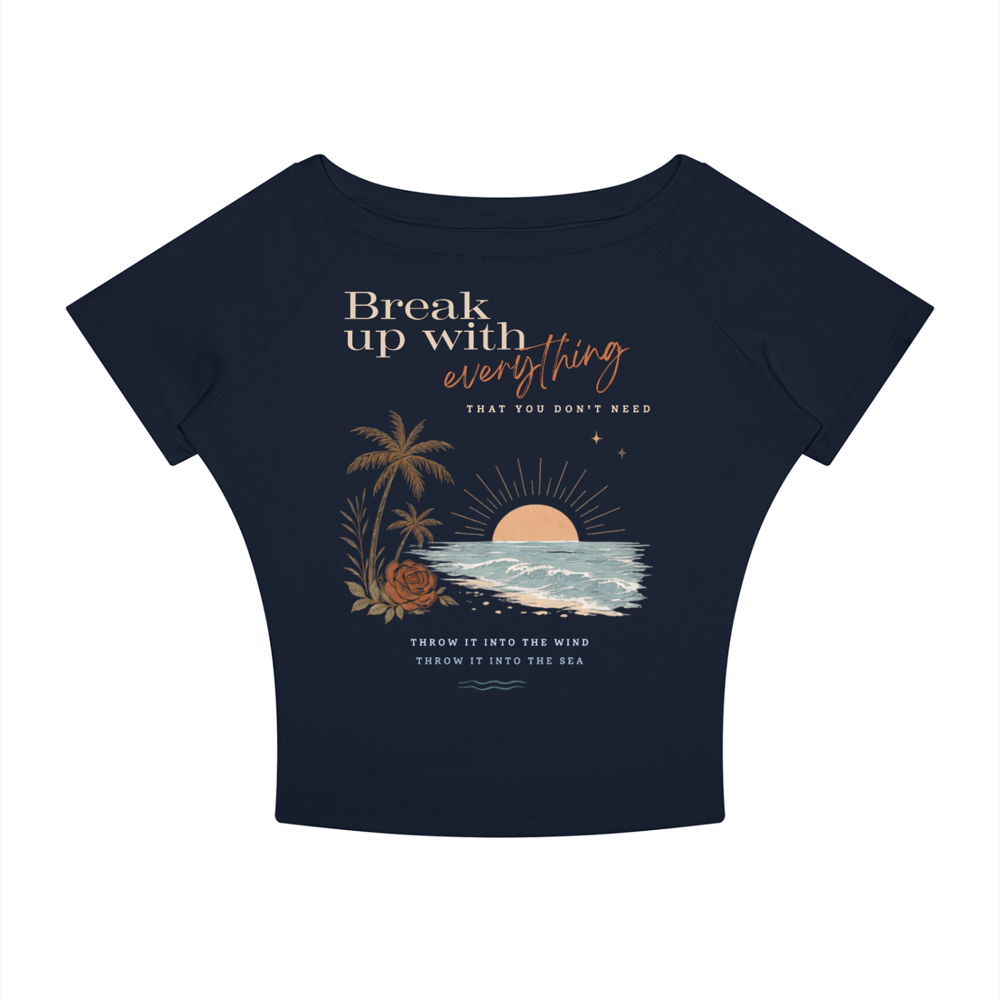 Women’s Boatneck Break up TShirt